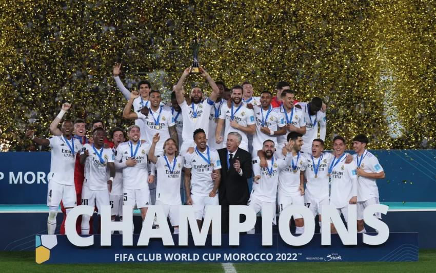 皇马将第11次参加FIFA俱乐部赛事决赛，此前曾8次夺冠