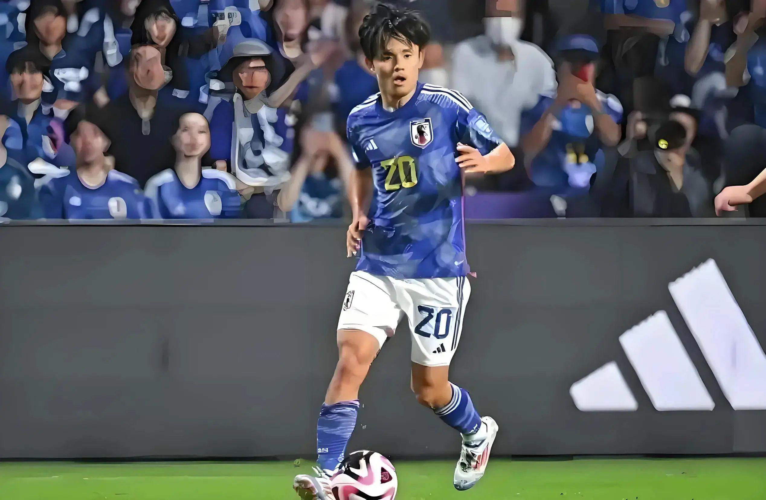 4000万欧日本国脚杀疯：7秒狂奔70米，强行超车+过2人 1条龙破门