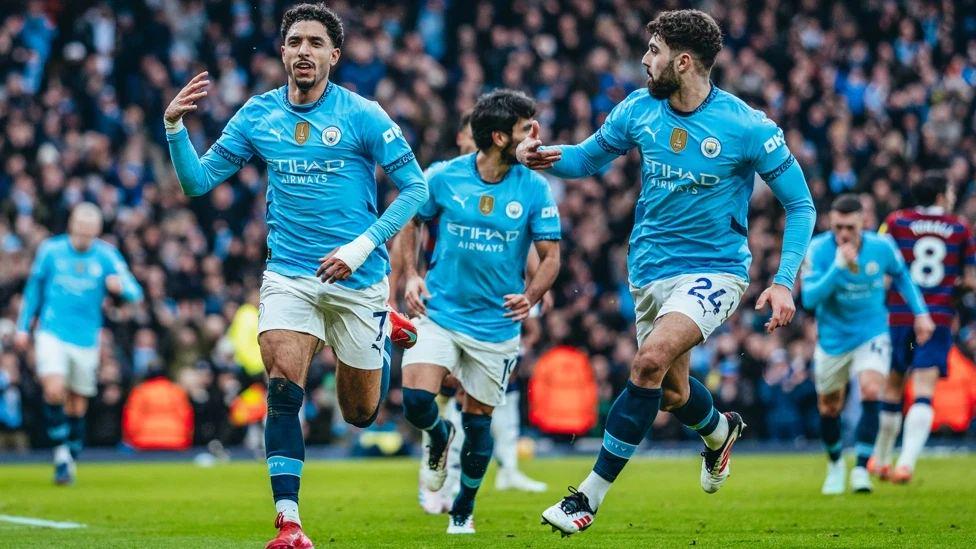 4-0，英超大胜！帽子戏法！16连胜，曼城跻身英超前4