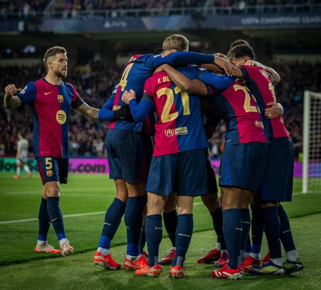 5-0！4-1！欧冠8强诞生3席：巴萨双杀晋级，国米大战拜仁