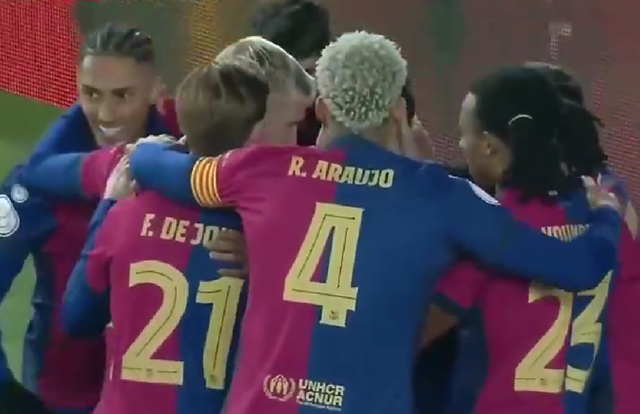 5-1！4-0！2强一夜大胜：巴萨2场进10球，马竞15连胜，有望冲3冠
