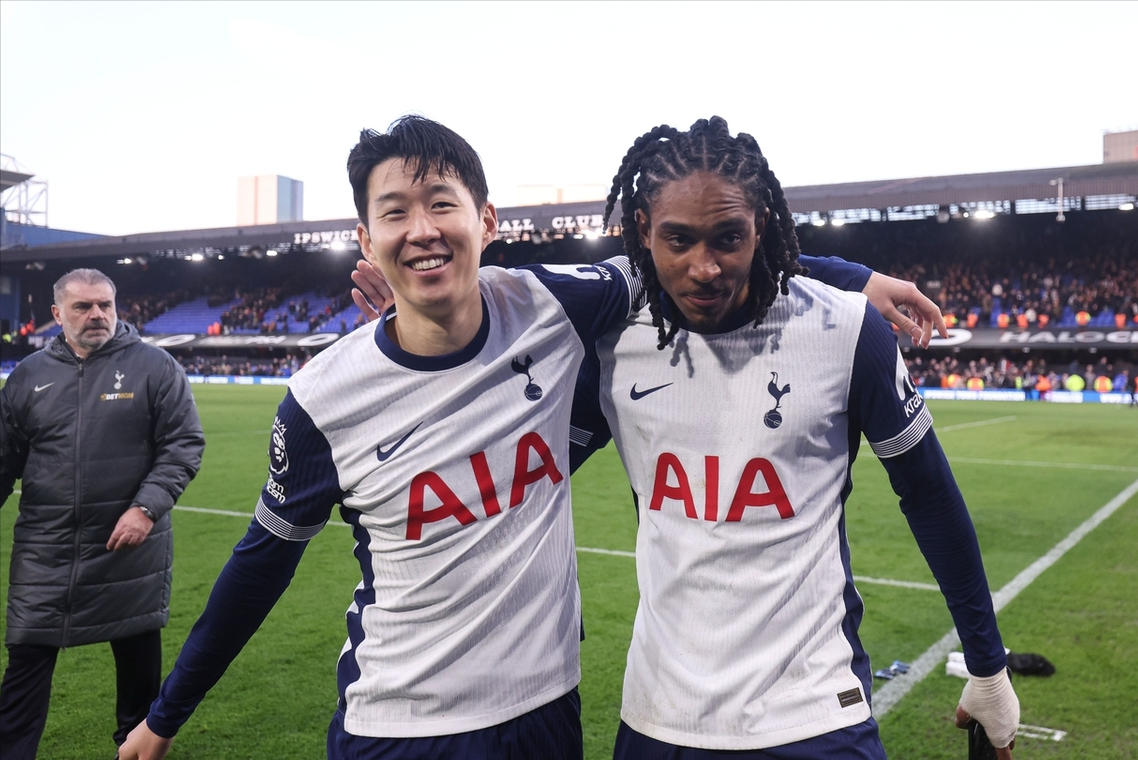 4-1，32岁孙兴慜闪耀英超：无敌2妙传，现场视角还原，太惊艳了