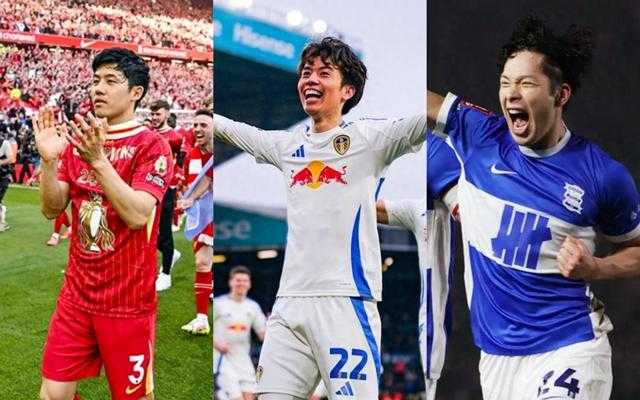 日本足球横扫英格兰！问鼎英超英冠英甲冠军！3人为中场绝非偶然