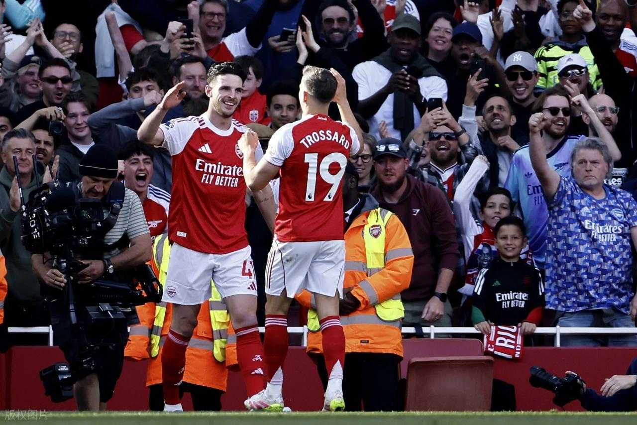 阿森纳1-0力克英超第3，终结3轮不胜，厄德高妙传，赖斯惊艳破门