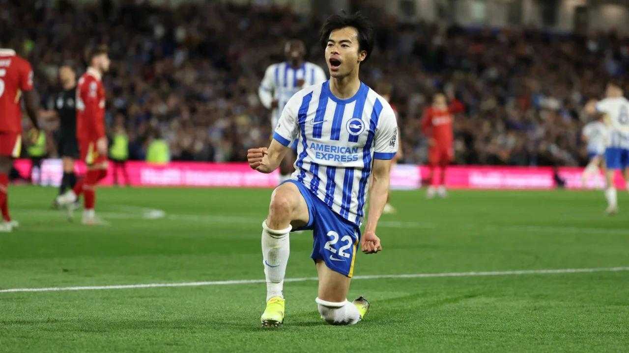 被逆转+绝杀！日本国脚破门！英超冠军输球，利物浦创下尴尬纪录