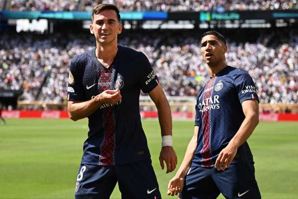 世俱杯：巴黎4-0皇马进决赛！与切尔西争冠 法比安双响登贝莱传射