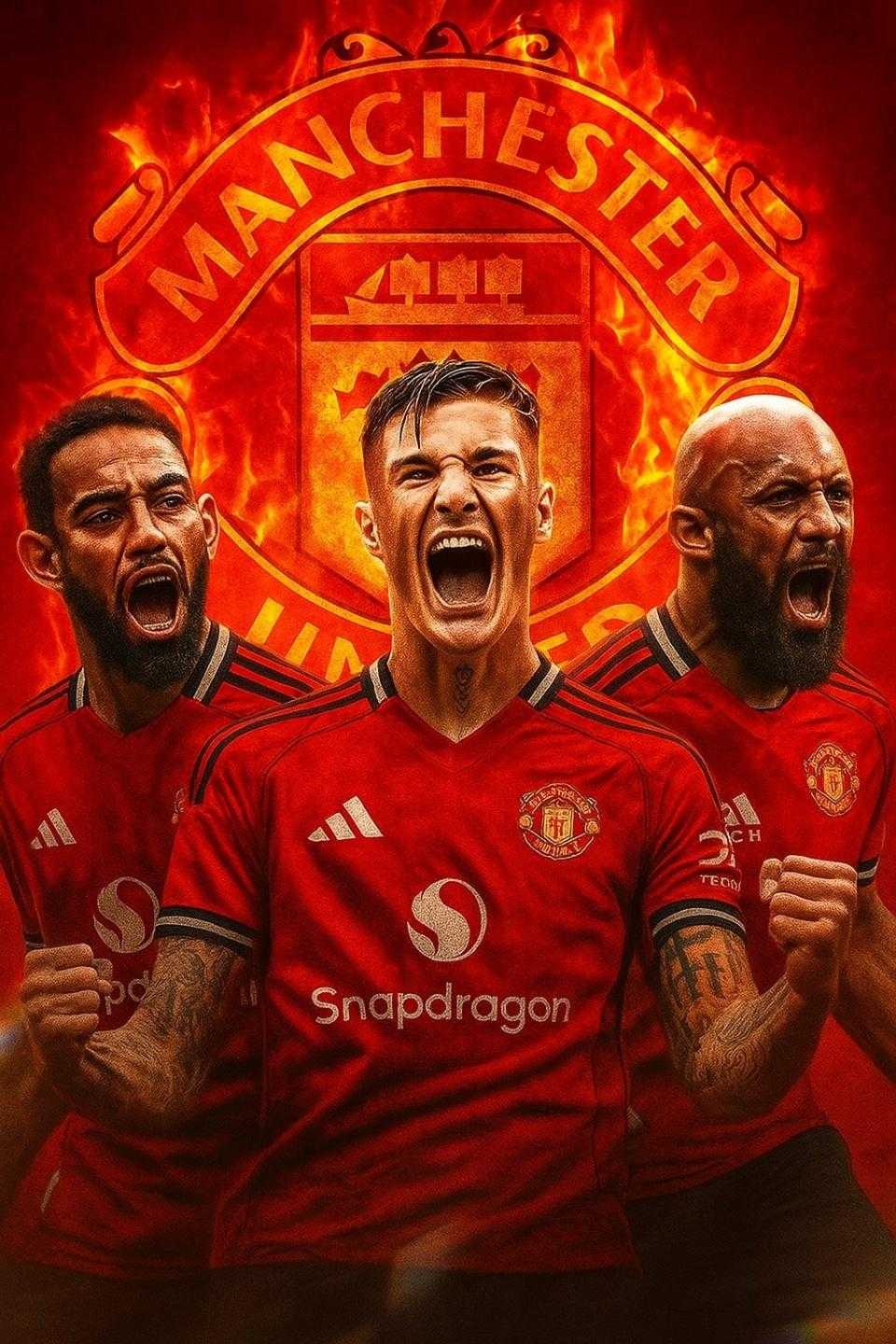 英超能争冠！曼联首发豪阵曝光 2.2亿新三叉戟 巴黎门神替奥纳纳