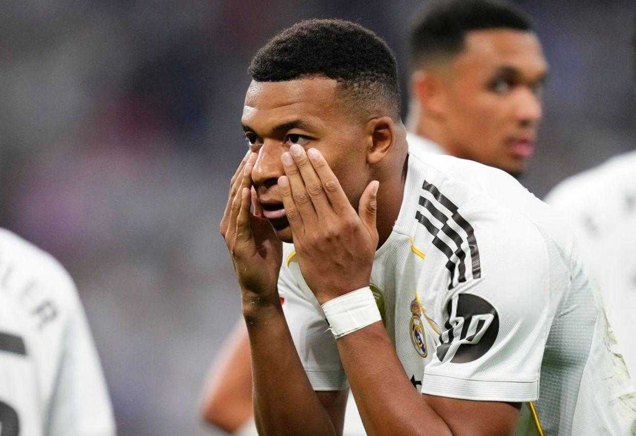 1-0！14亿欧皇马丑陋首秀：71%控球18射门白搭 靠姆巴佩点球遮丑